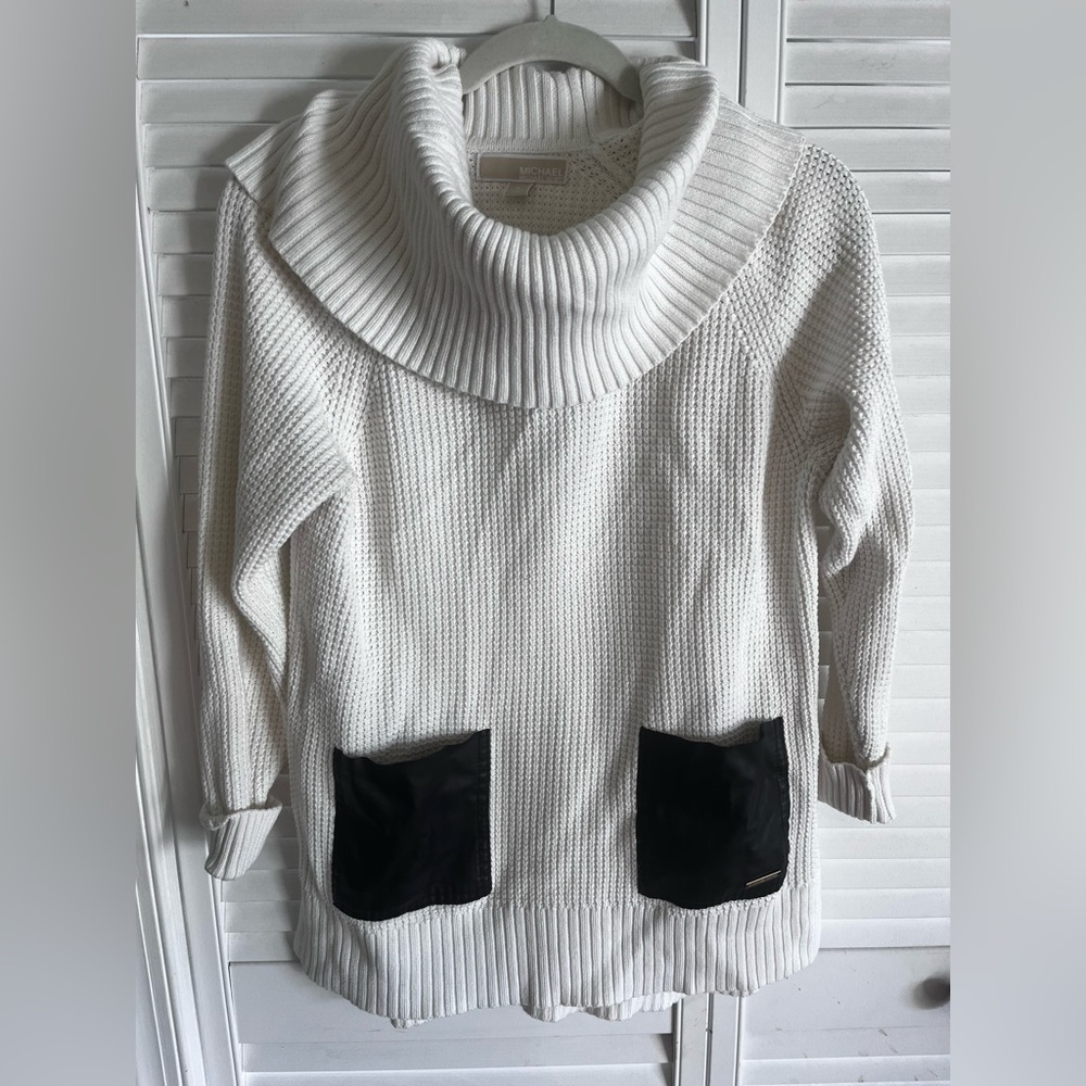 Michael Kors Ivory Knit Sweater Size S